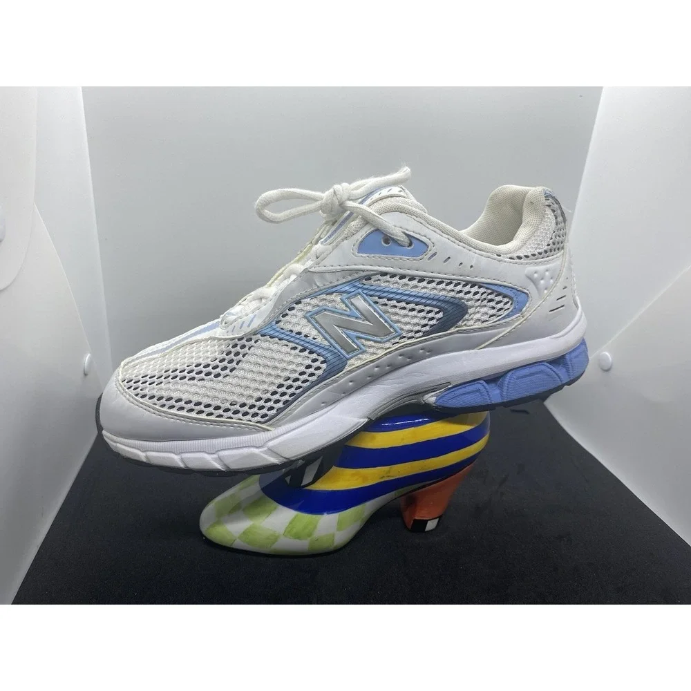 New Balance 540 CW540WF White Blue Running Shoes Sneakers Womens Size 9